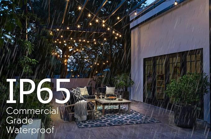 Sunlitec Solar String Lights Waterproof LED Indoor/Outdoor Hanging Umbrella - Image 7