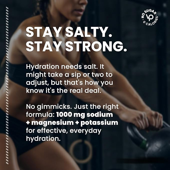 Venture Pal High Sodium Electrolyte Powder Packets | Sugar Free Hydration Drink - Image 4
