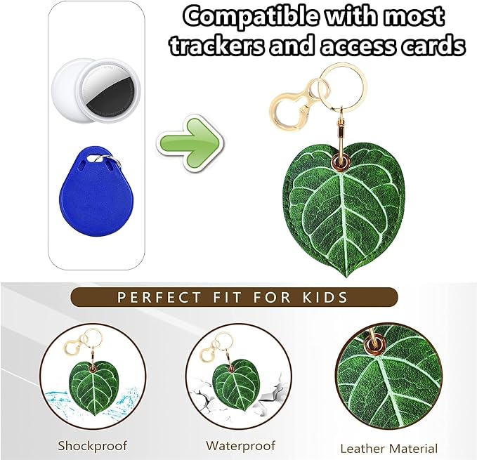 Leather Keychain Holder Case Compatible - Image 3