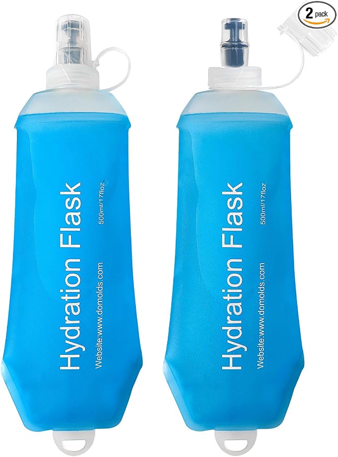 500ml Soft Flask Soft Water Bottle by CXWLJL