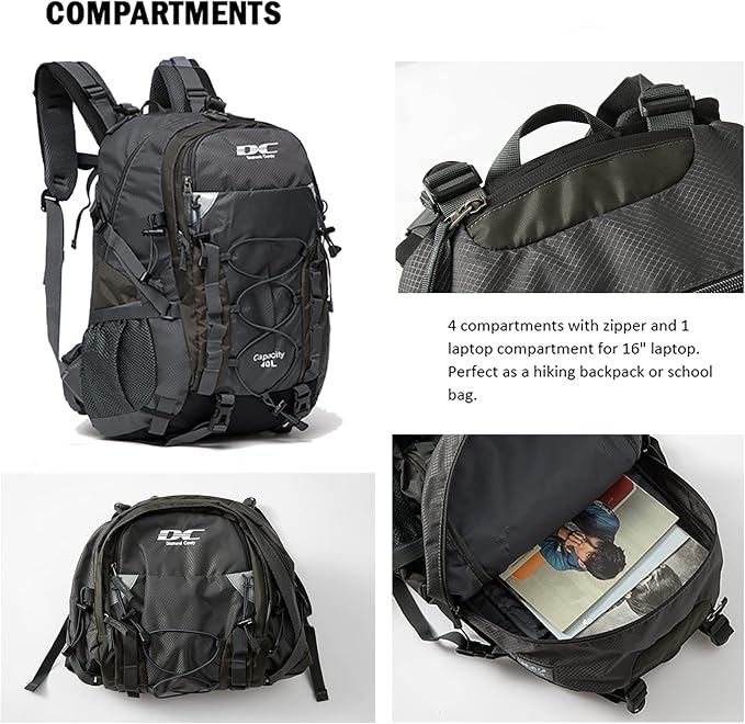Diamond Candy Waterproof Hiking Backpack - Image 4