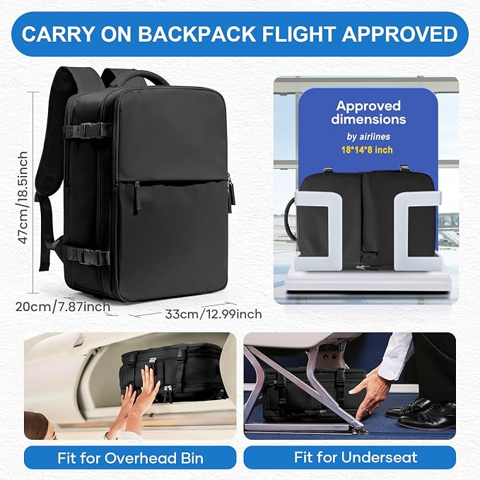 coowoz Vacuum Travel Backpack - Image 6