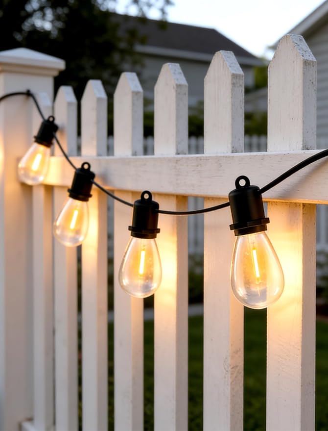 50FT LED Outdoor String Lights - Image 4