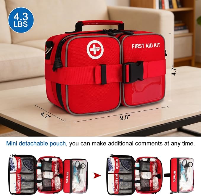 Premium 516 Piece First Aid Kit - Image 5