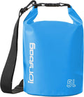 IDRYBAG Dry Bag for Kayaking Waterproof 2L/5L/10L/15L/20L, Small Dry Sack by iDrybag+