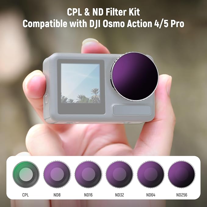 NEEWER 6 Pack ND Filter Set Compatible - Image 2
