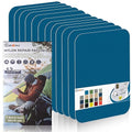 Cahomo 7.9x3.9 inch 12 PCS Nylon Repair Patch Nylon Repair Tape Self Adhesive by Cahomo