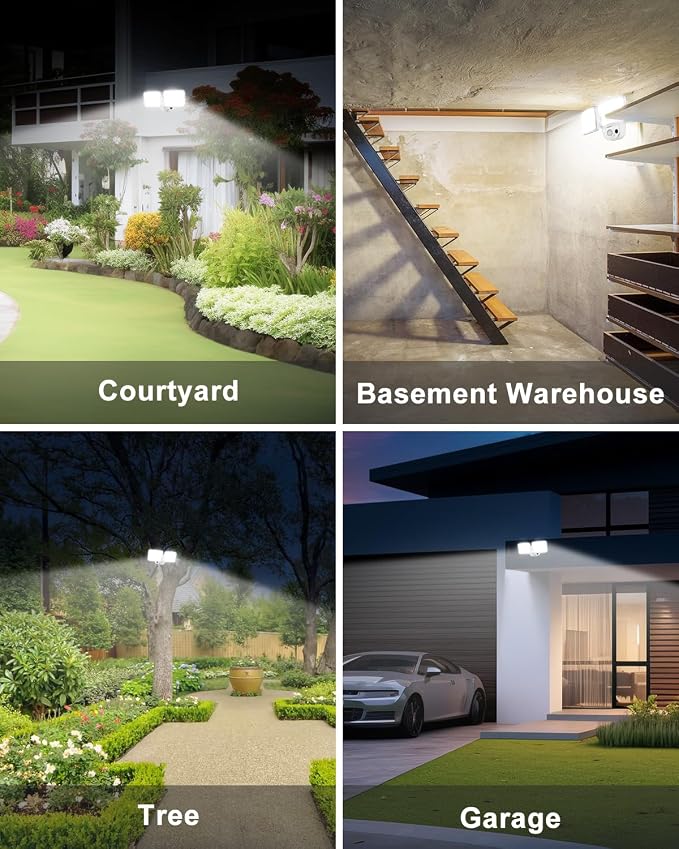 Rechargeable Battery Powered Motion Sensor Light, 2500LM & 4000LM Dual Modes - Image 6