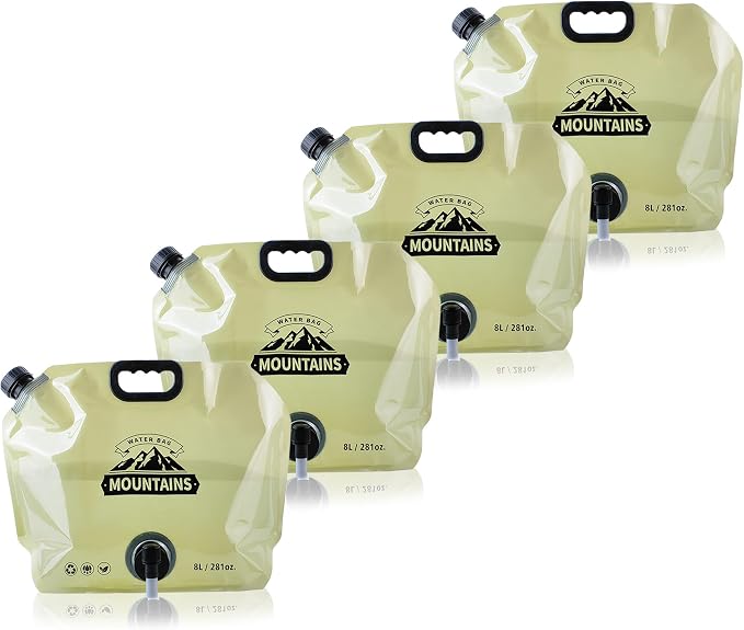 Water Jug Camping 2.1 Gallon Collapsible by Coipdfty