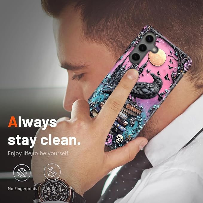 Compatible for Samsung Galaxy A27 5G Case, Dual Layer Heavy Duty 2 in 1 - Image 6