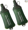WILDREEDS 250ml Soft Flask, TPU Collapsible Soft Water Bottle by WILDREEDS