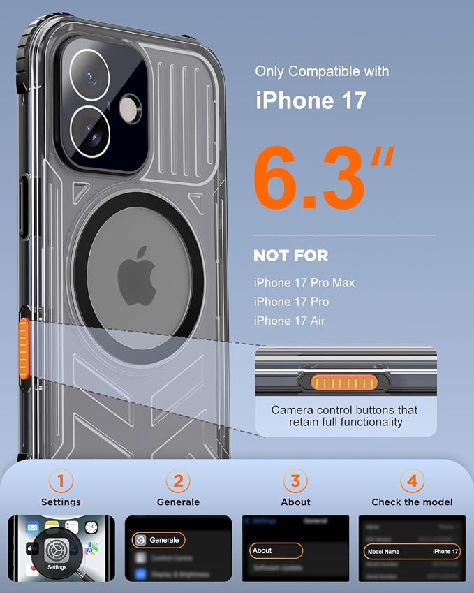 for iPhone 17 Waterproof Case - Image 2