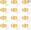 12 Pack Fairy Lights Battery Operated String Lights, 7ft 20 Led Fairy String by SINAMER