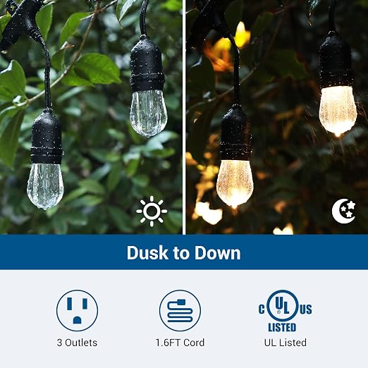 DEWENWILS Light Timer Outdoor Weatherproof - Image 2