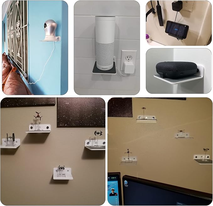 TXEsign Wall Shelf Speaker Mount, Small Wall Shelf - Image 7