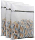 Muchfun 3Pcs Durable Honeycomb Mesh Laundry Bags by Muchfun