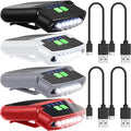 Mudder LED Clip on Cap Lights USB Rechargeable Cap Flashlight Clip Waterproof by Mudder