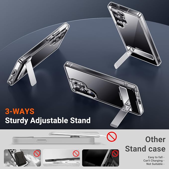 Temdan Designed for Samsung Galaxy S24 Ultra Case, Slim Thin Phone Case for S24 - Image 3
