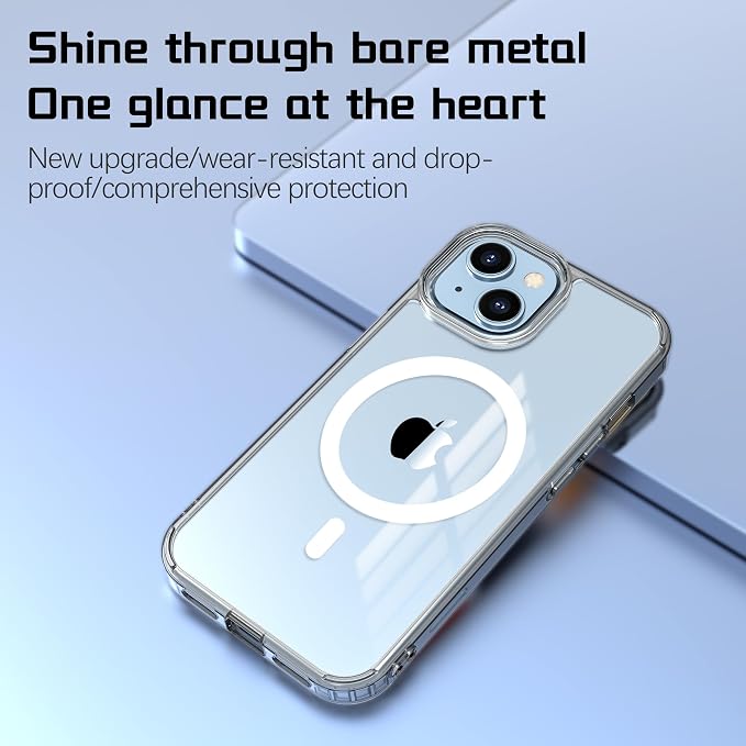 Magnetic Designed for iPhone 15 Case Clear - Image 2