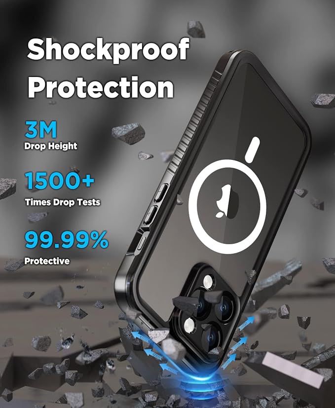 Beeasy for iPhone 14 Pro Waterproof Case - Image 5
