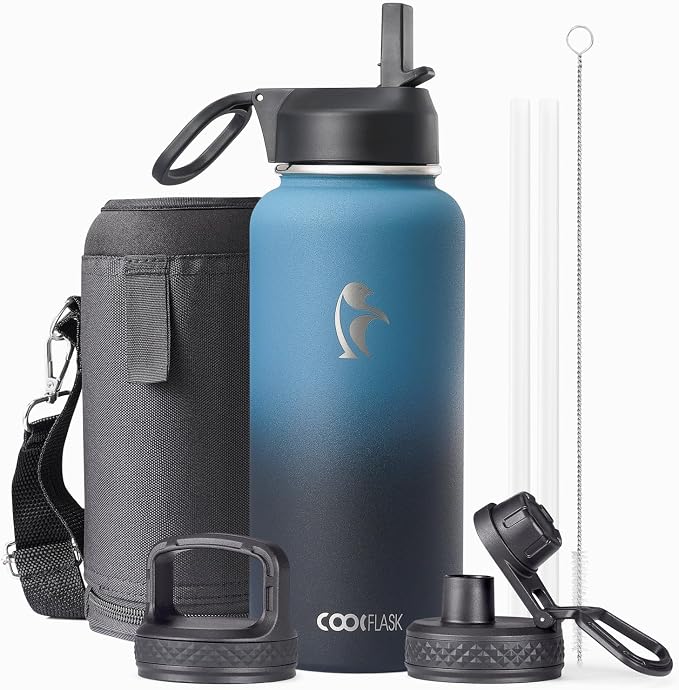 Water Bottle 32 oz Insulated by Coolflask