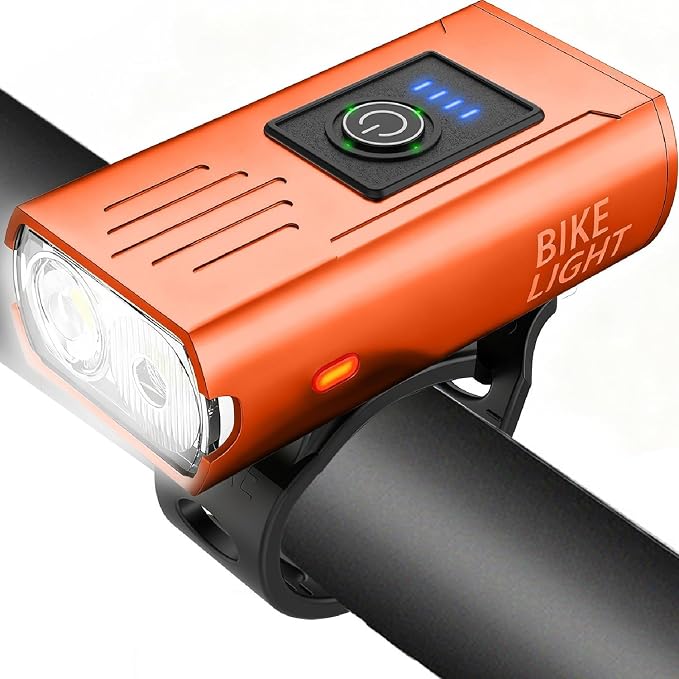 Victoper Bike Light, High Lumens Super Bright Bicycle Lite, 6+4 Modes USB by Victoper