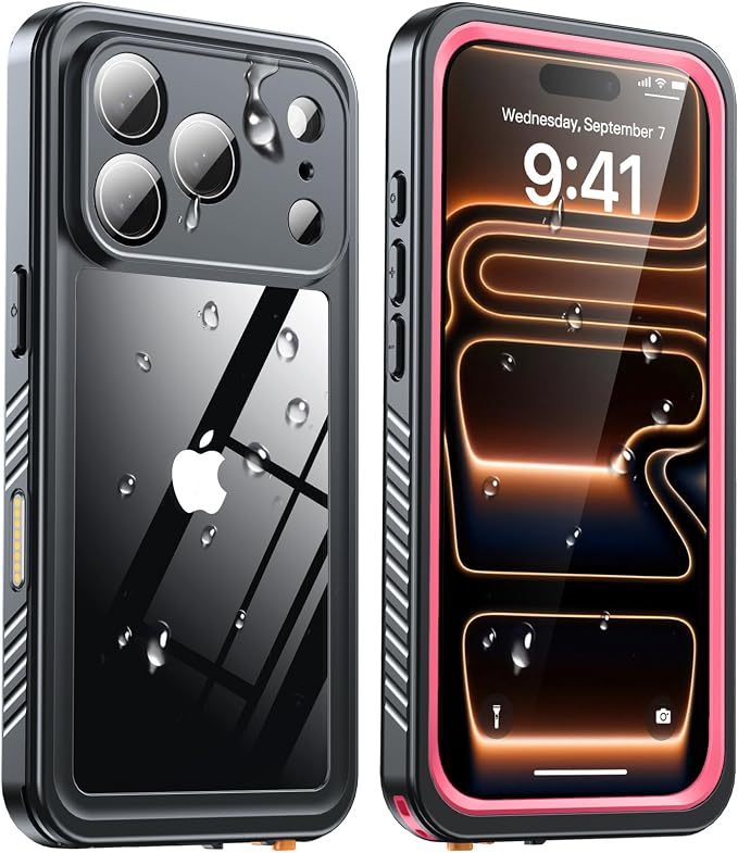 ANTSHARE for iPhone 17 Pro Case, IP68 Waterproof Shockproof Case, - 12 FT by Variouscasesforyourchoice