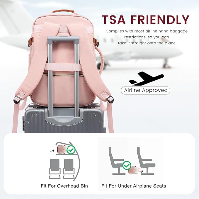 LOVEVOOK 40L Large Travel Backpack - Image 3