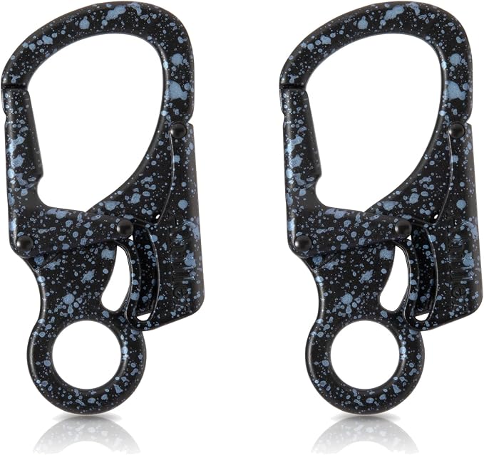 Ahiller Carabiner Clip, Double Anti-Misopening Locking Design, Key Ring Clip by Ahiller