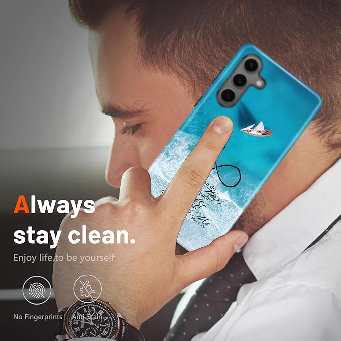 Compatible for Samsung Galaxy S25 5G Case, Dual Layer Heavy Duty 2 in 1 - Image 6