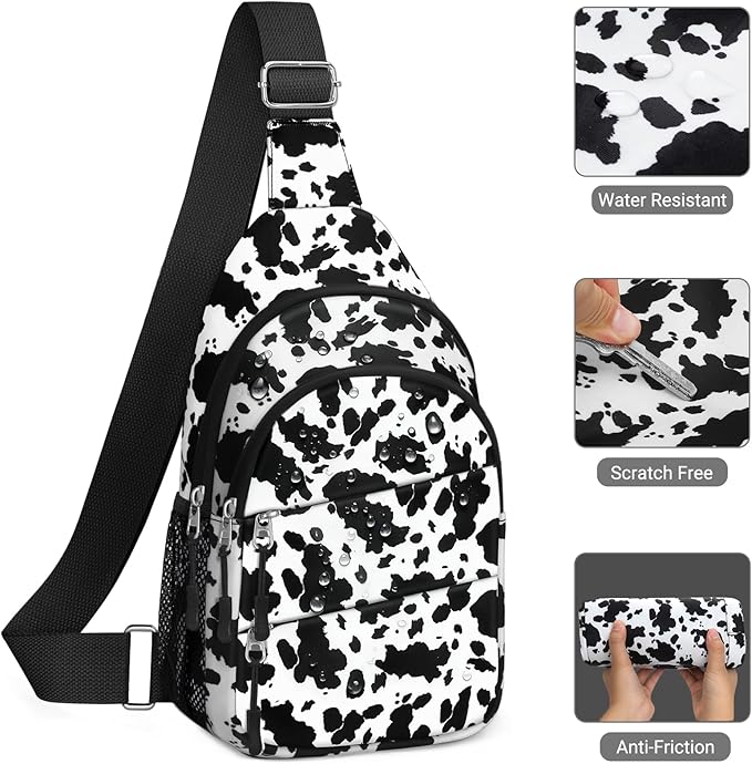 Tuwubi Crossbody Bags for Women, Sling Bag for Men, Small Hiking Backpack Anti - Image 4
