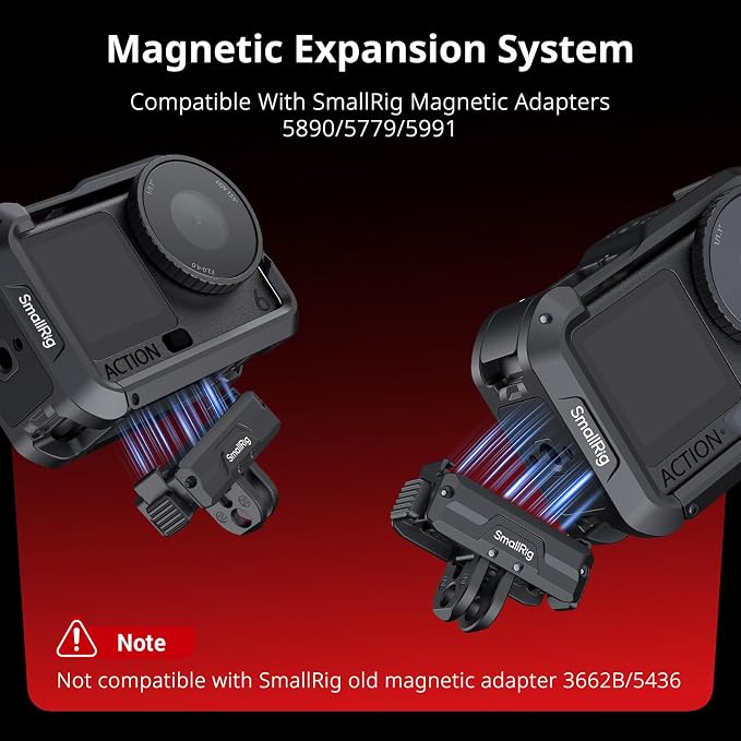SMALLRIG Action 6 Cage for DJI Osmo Action 6 - Image 4
