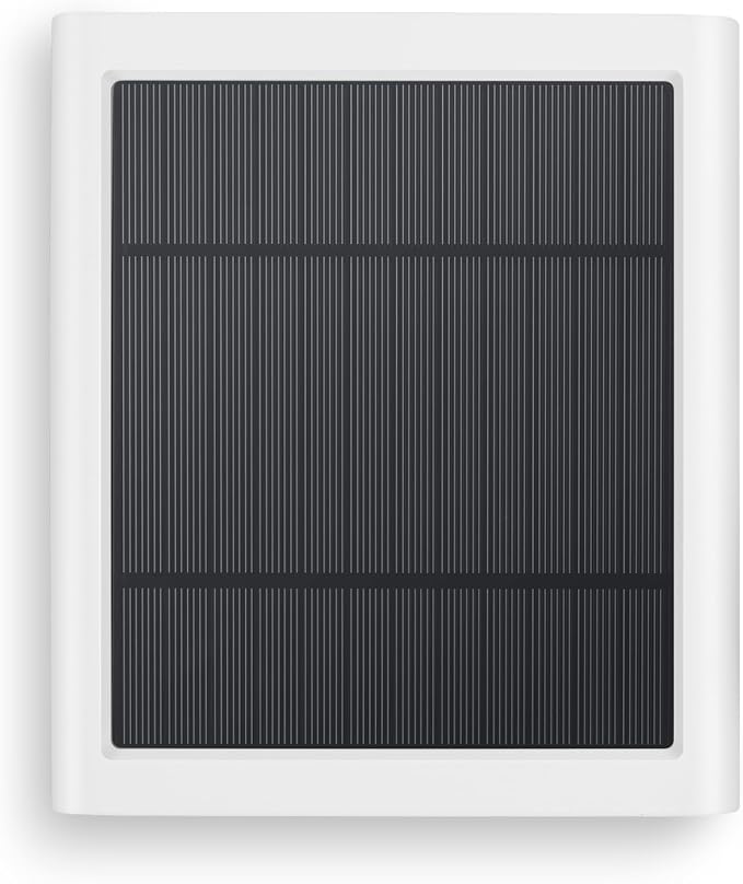 Solar Panel for Ring Camera, 4W Solar Charger Compatible by Paodekua