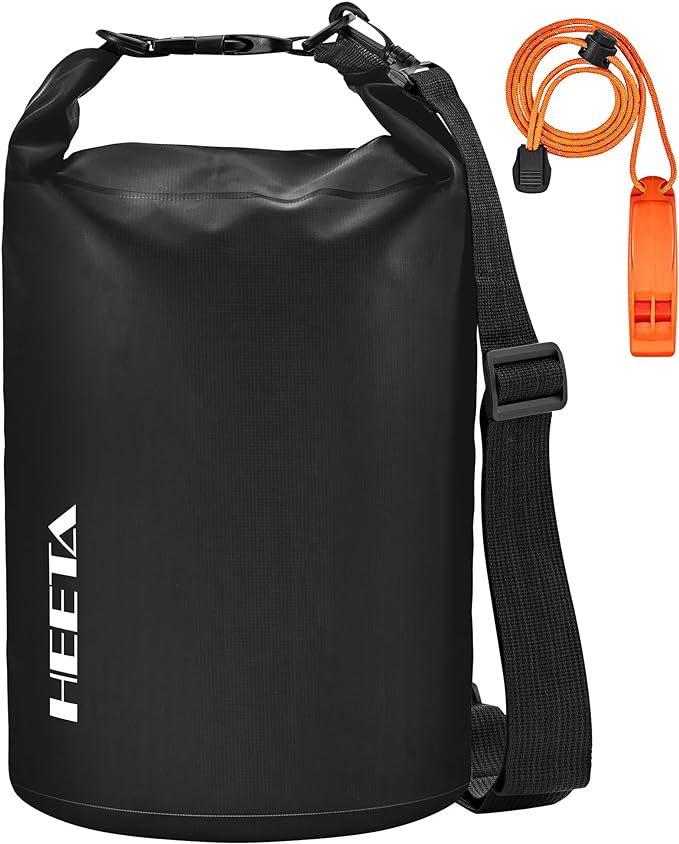 HEETA Waterproof Dry Bag for Women Men, 5L/10L/20L/30L/40L Roll Top Lightweight by HEETA