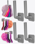Hat Rack for Hat Storage, Strong Adhesive Hat Hooks for Wall, Hat Organizer for by Sunfanie