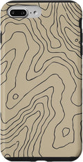 Coyote Country Guide Lines Topographical Contour Map Case by Unknown