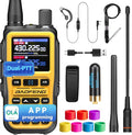 BAOFENG UV5RMINI Two Way Radio NOAA Weather Radio Dual PTT 999CH Survival APP by BAOFENG