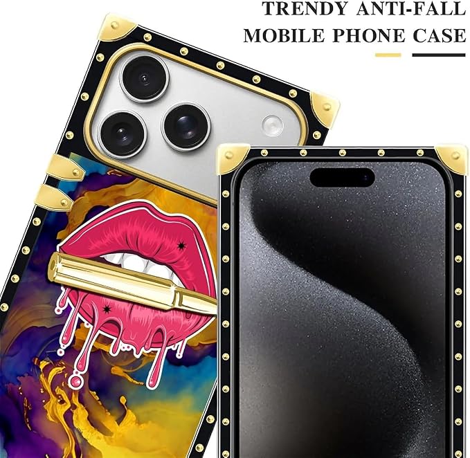 for iPhone 17 Pro Case Luxury Golden Decoration - Image 4