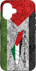 Kufiya PALESTINE Keffiyeh flag, Palestinian Map pattern Case by Unknown