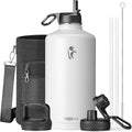 Coolflask 128 oz Gallon Water Bottle Insulated by Coolflask