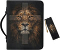 Leather Bible Cover Case for Men PU Bible Case by Unknown