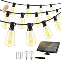 Outdoor Solar String Lights Waterproof: ST38 82ft Shatterproof Patio Lights by Unknown