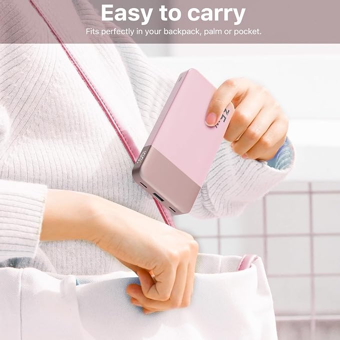 NOBIS Portable Charger, 10000mAh Power Bank Fast Charging, Battery Pack - Image 6