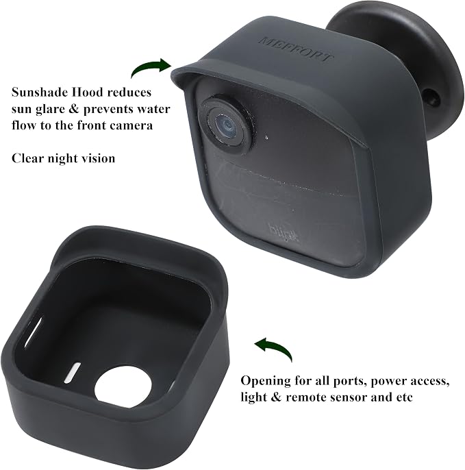 Protective Silicone Skin Case for Blink Outdoor 4 & Outdoor 4 Floodlight Camera - Image 2