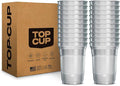 Top Cup – 16 Ounce, Reusable Aluminum Party Cups | Stealth Design | Cold-Holding by TopCup