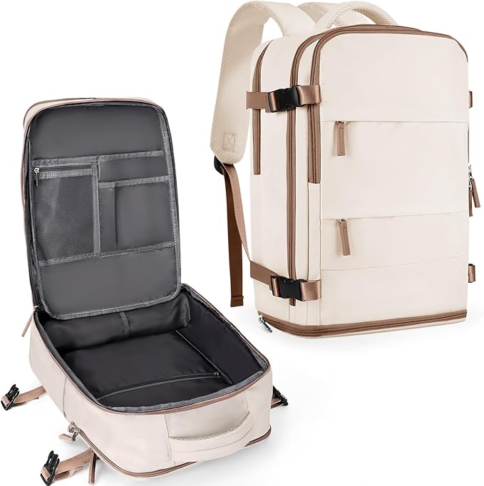 coowoz Large Travel Backpack For Women Men, Carry On Backpack Flight Approved by coowoz