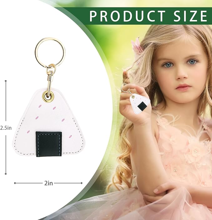 Leather Keychain Case Holder Compatible - Image 2