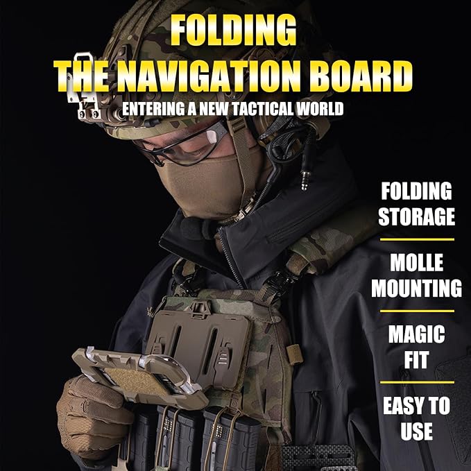 Zhongren Tactical Plate Carrier Vest Attachments Universal Phone Chest Mount - Image 8