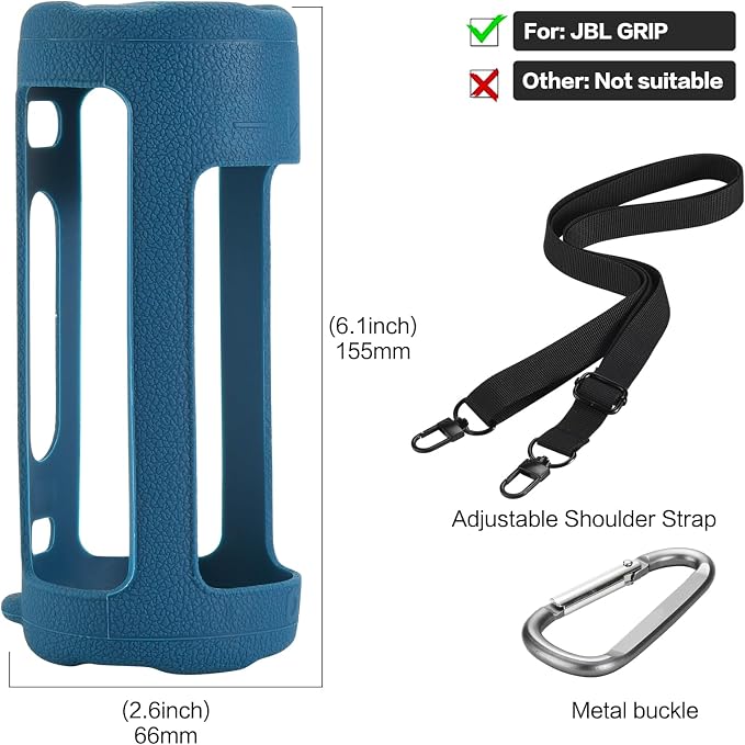 Silicone Case for JBL Grip Bluetooth Speaker - Image 2