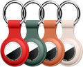 Linsaner Holder for AirTag 2nd Gen & 1st Gen, Silicone Case Keychain Key Ring by Linsaner